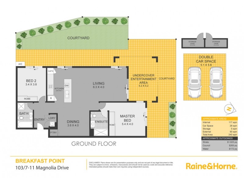 103/7-11 Magnolia Drive, Breakfast Point NSW 2137 Floorplan