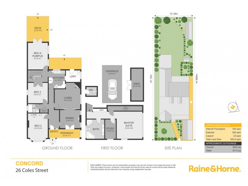 26 Coles Street, Concord NSW 2137 Floorplan