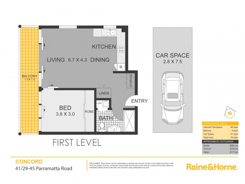 41/29-45 Parramatta Road, Concord NSW 2137 Floorplan