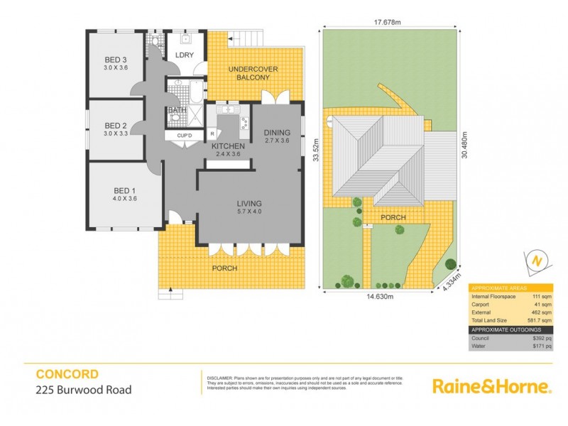 225 Burwood Road, Concord NSW 2137 Floorplan
