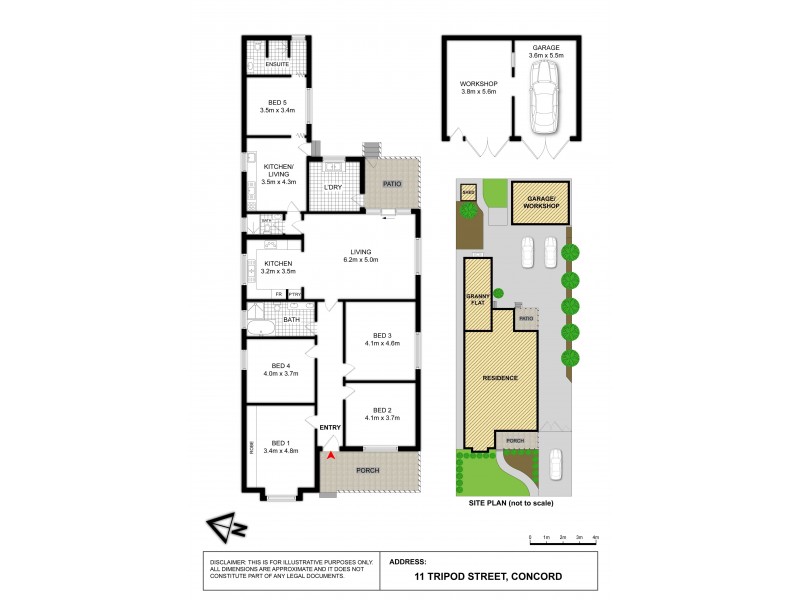 11 Tripod Street, Concord NSW 2137 Floorplan