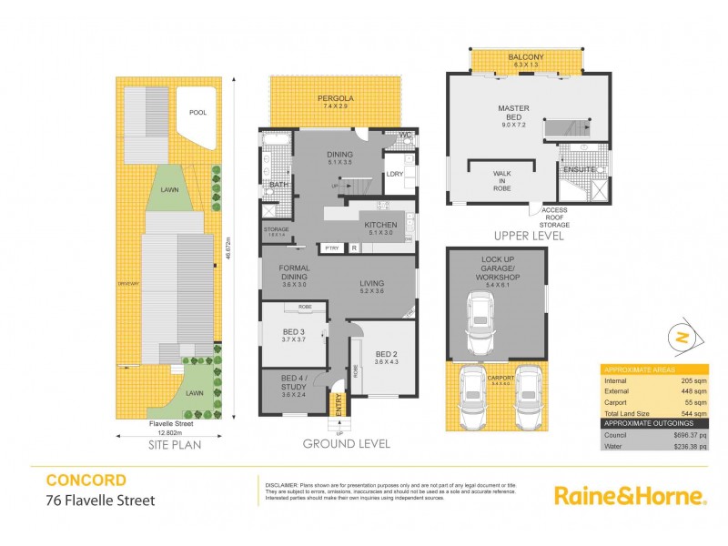 76 Flavelle Street, Concord NSW 2137 Floorplan