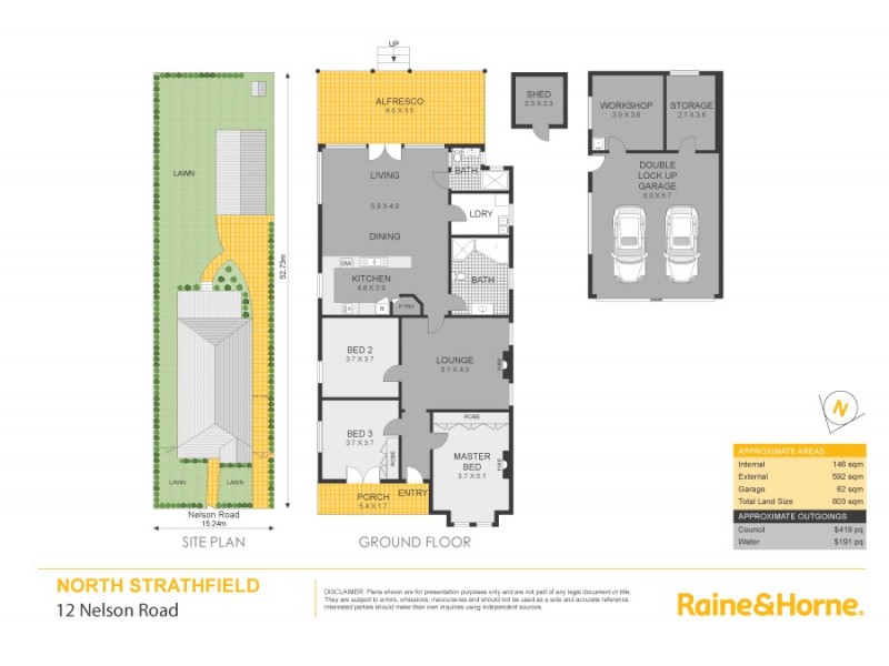 12 Nelson Road, North Strathfield NSW 2137 Floorplan
