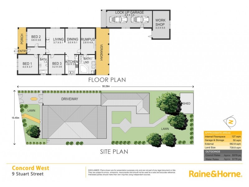 9 Stuart Street, Concord West NSW 2138 Floorplan