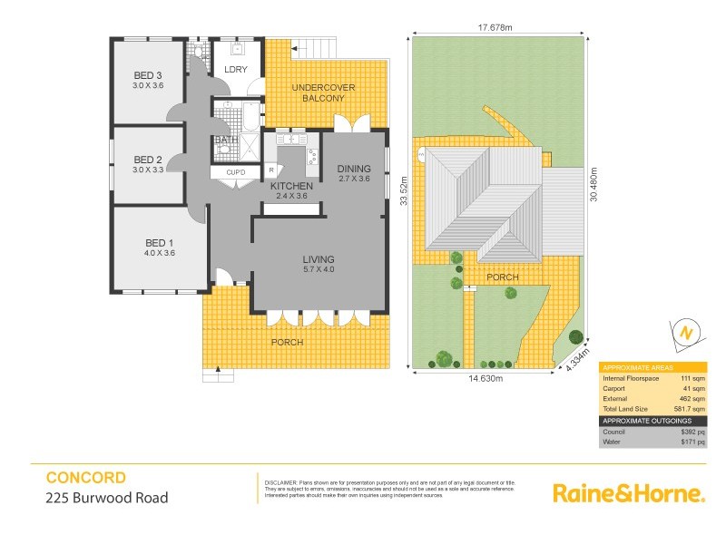 225 Burwood Road, Concord NSW 2137 Floorplan