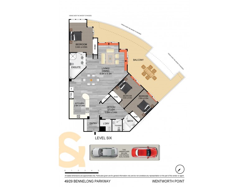 49/29 Bennelong Parkway, Wentworth Point NSW 2127 Floorplan