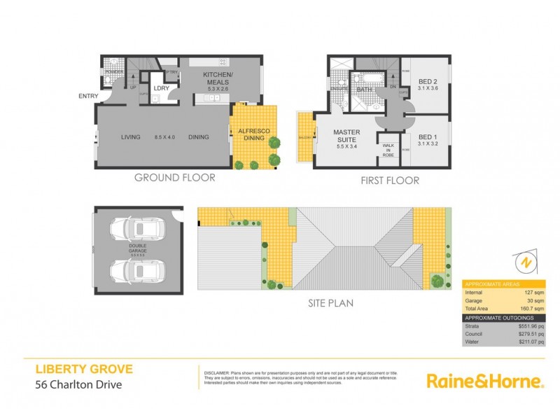 56 Charlton Drive, Liberty Grove NSW 2138 Floorplan
