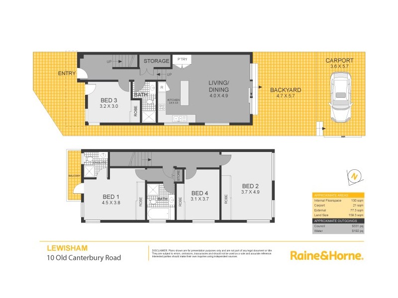 10 Old Canterbury Road, Lewisham NSW 2049 Floorplan