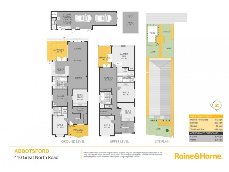 410 Great North Road, Abbotsford NSW 2046 Floorplan