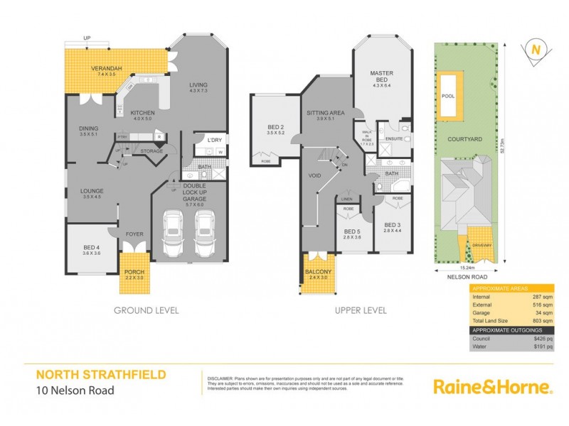 10 Nelson Road, North Strathfield NSW 2137 Floorplan