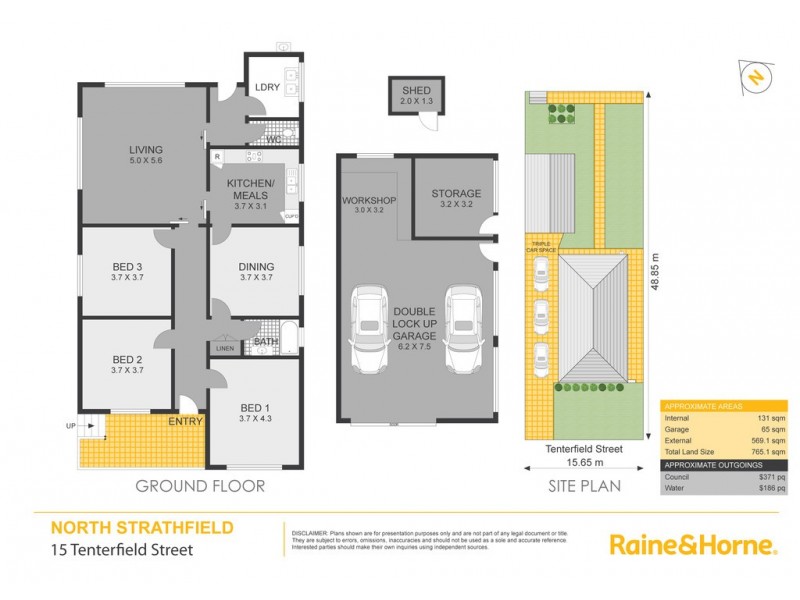 15 Tenterfield Street, North Strathfield NSW 2137 Floorplan