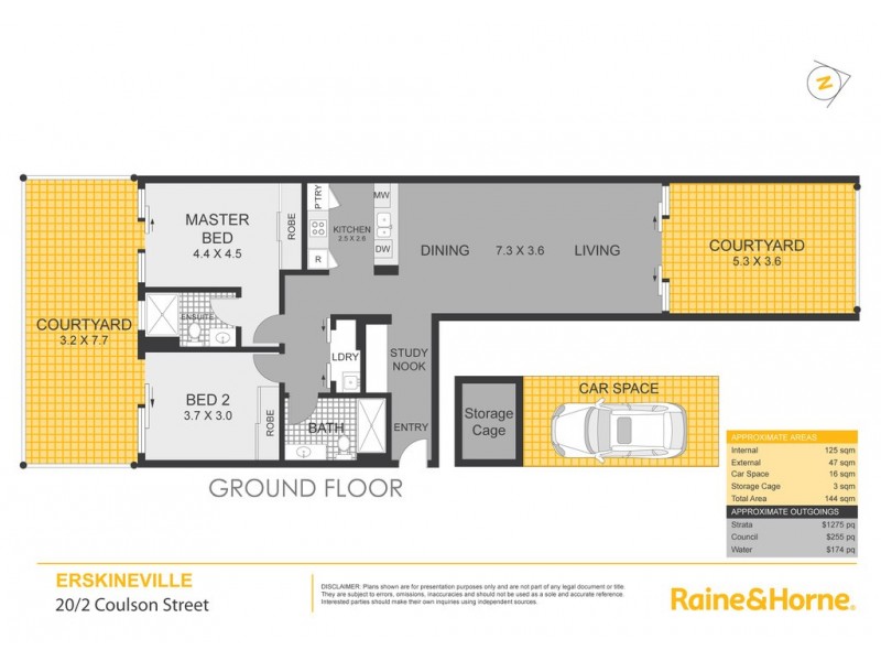 20/2 Coulson Street, Erskineville NSW 2043 Floorplan
