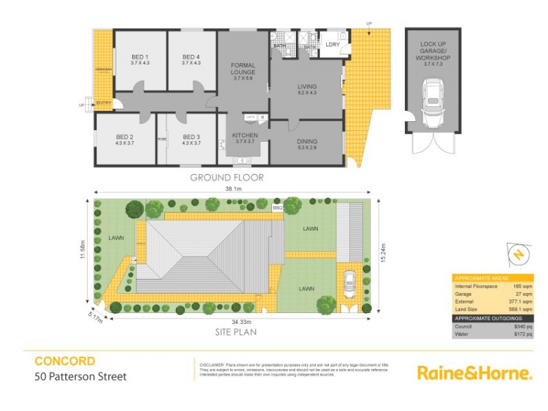 50 Patterson Street, Concord NSW 2137 Floorplan