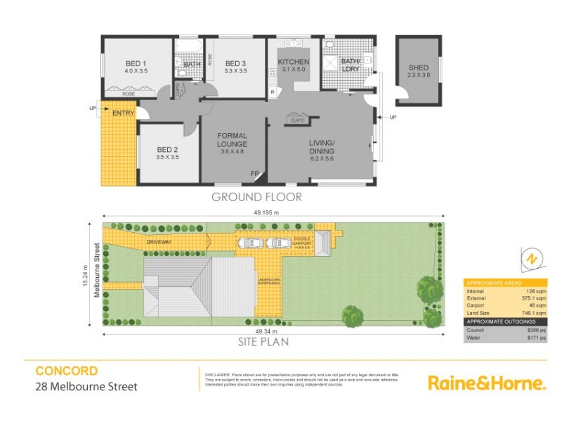 28 Melbourne Street, Concord NSW 2137 Floorplan