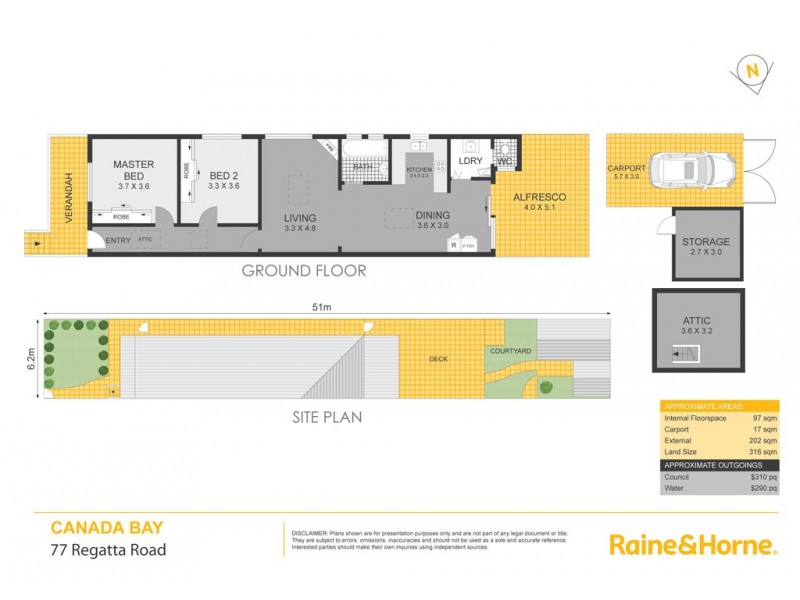 77 Regatta Road, Canada Bay NSW 2046 Floorplan