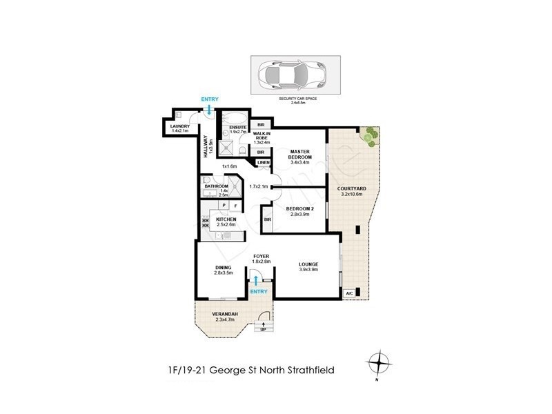 1F/19-21 George Street, North Strathfield NSW 2137