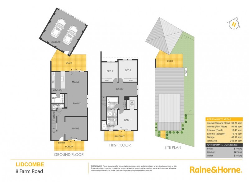 8 Farm Road, Lidcombe NSW 2141 Floorplan