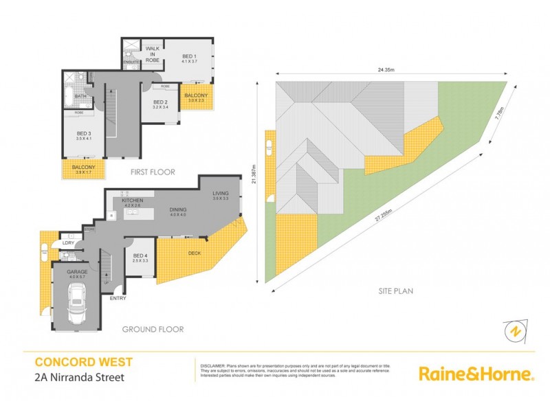 2a Nirranda Street, Concord West NSW 2138 Floorplan