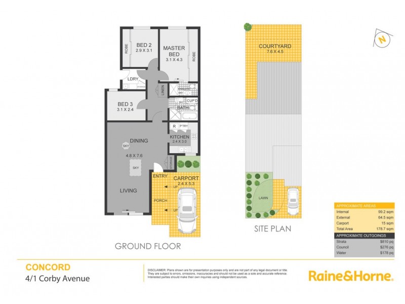 4/1 Corby Avenue, Concord NSW 2137 Floorplan