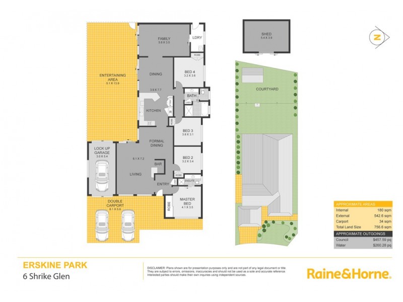 6 Shrike Glen, Erskine Park NSW 2759 Floorplan