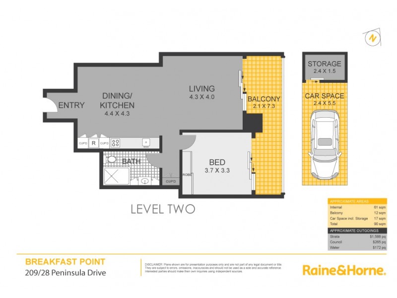 209/28 Peninsula Drive, Breakfast Point NSW 2137