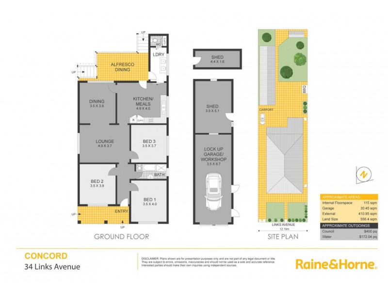 34 Links Avenue, Concord NSW 2137 Floorplan