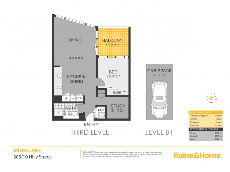 305/10 Hilly Street, Mortlake NSW 2137