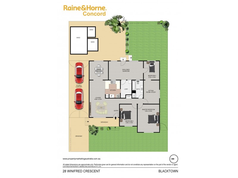 28 Winifred Crescent, Blacktown NSW 2148 Floorplan