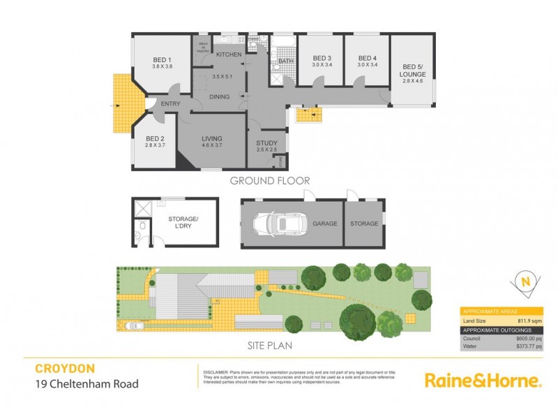 19 Cheltenham Road, Croydon NSW 2132 Floorplan