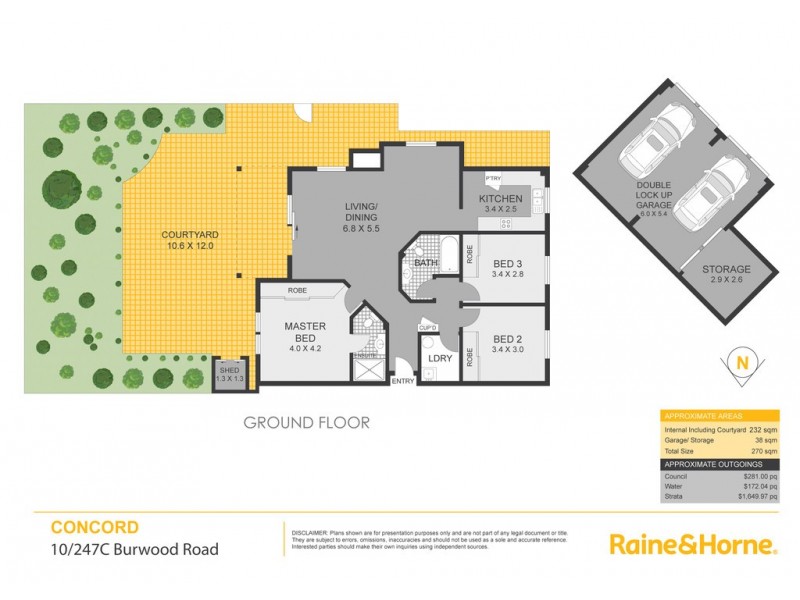 10/247C Burwood Road, Concord NSW 2137 Floorplan