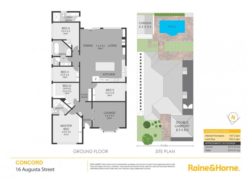 16 Augusta Street, Concord NSW 2137 Floorplan