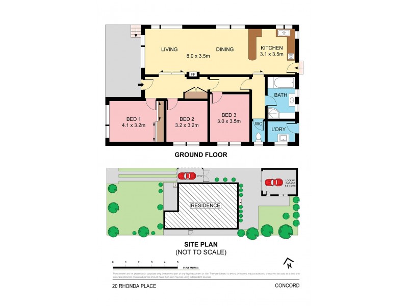 20 Rhonda Place, Concord NSW 2137 Floorplan