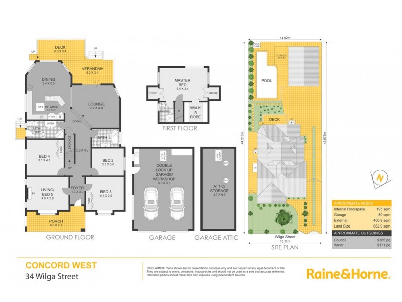 34 Wilga Street, Concord West NSW 2138 Floorplan