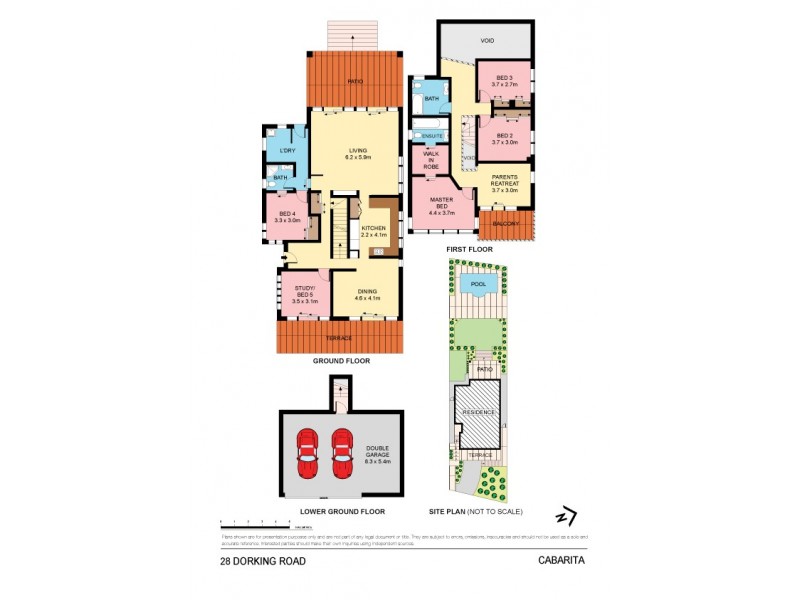 28 Dorking Rd, Cabarita NSW 2137 Floorplan