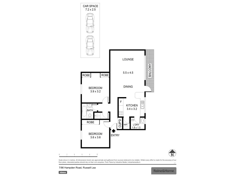 7/86 Hampden Road, Russell Lea NSW 2046