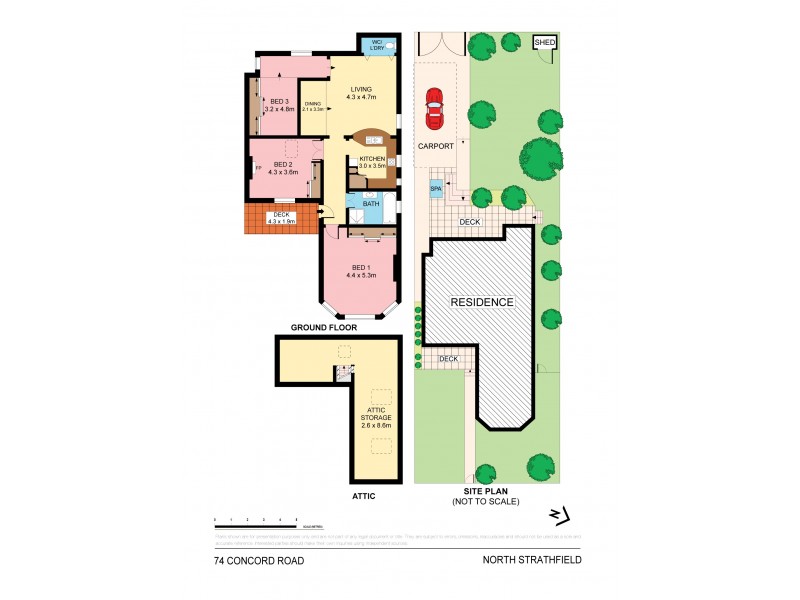 74 Concord Road, North Strathfield NSW 2137 Floorplan