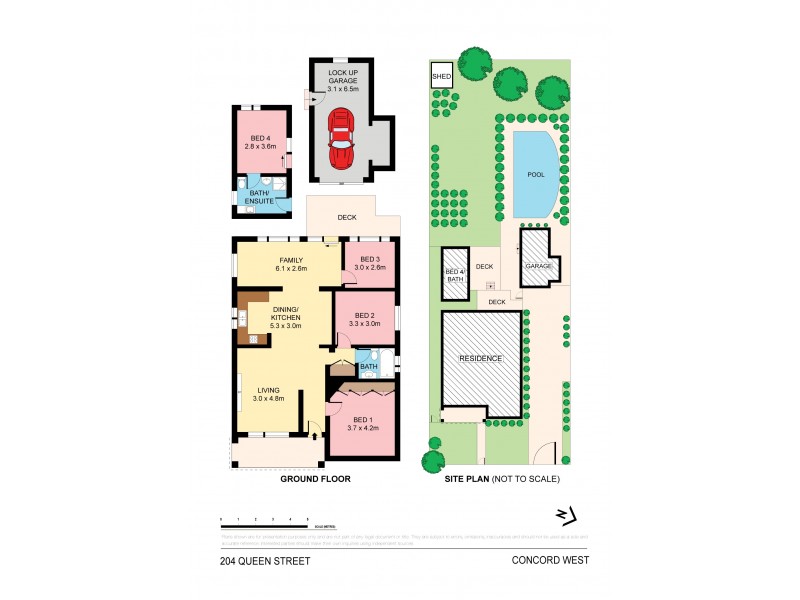 204 Queen Street, Concord West NSW 2138 Floorplan