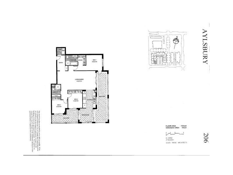 206/1 Orchards Avenue, Breakfast Point NSW 2137 Floorplan