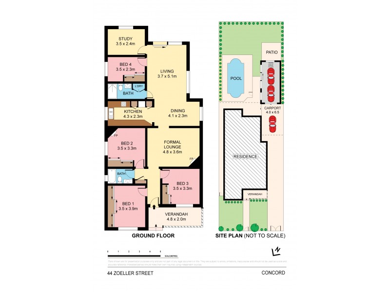 44 Zoeller Street, Concord NSW 2137 Floorplan