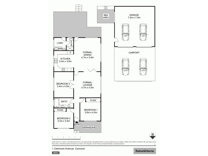 1 Clermont Avenue, Concord NSW 2137 Floorplan
