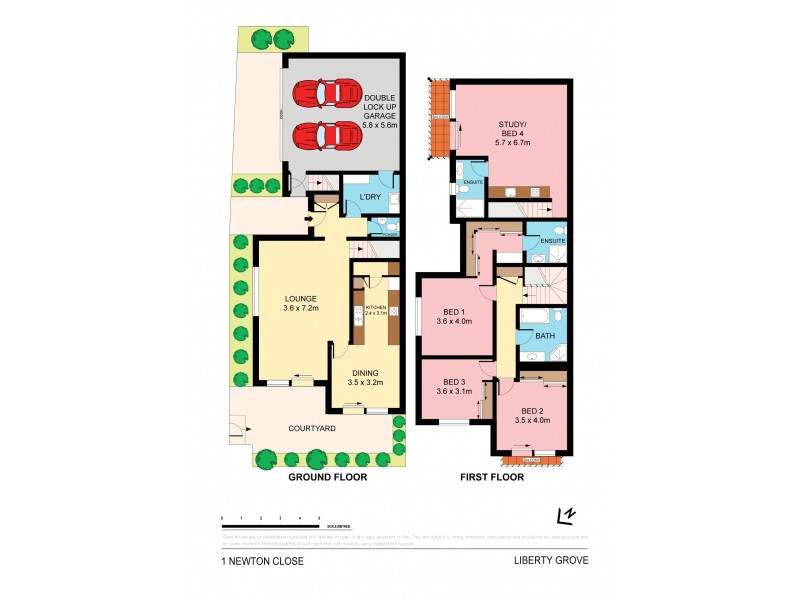 1 Newton Close, Liberty Grove NSW 2138 Floorplan