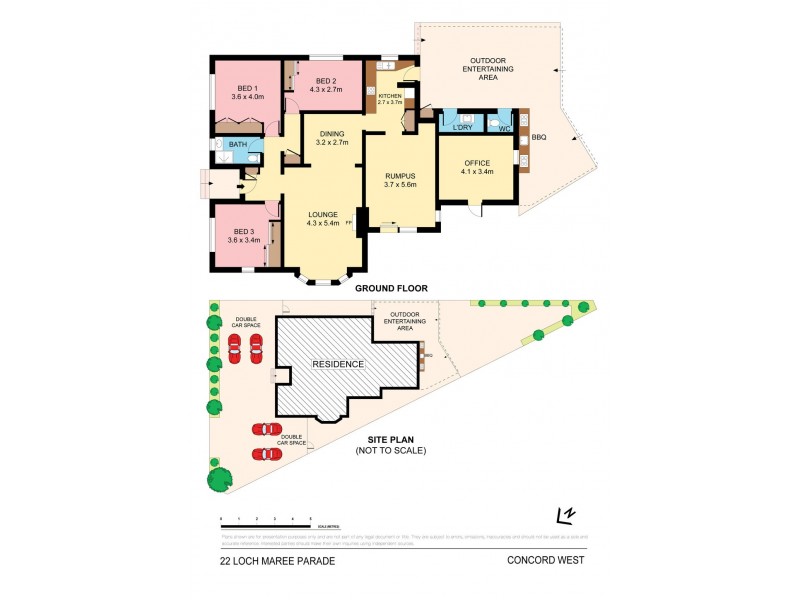 22 Loch Maree Parade, Concord West NSW 2138 Floorplan