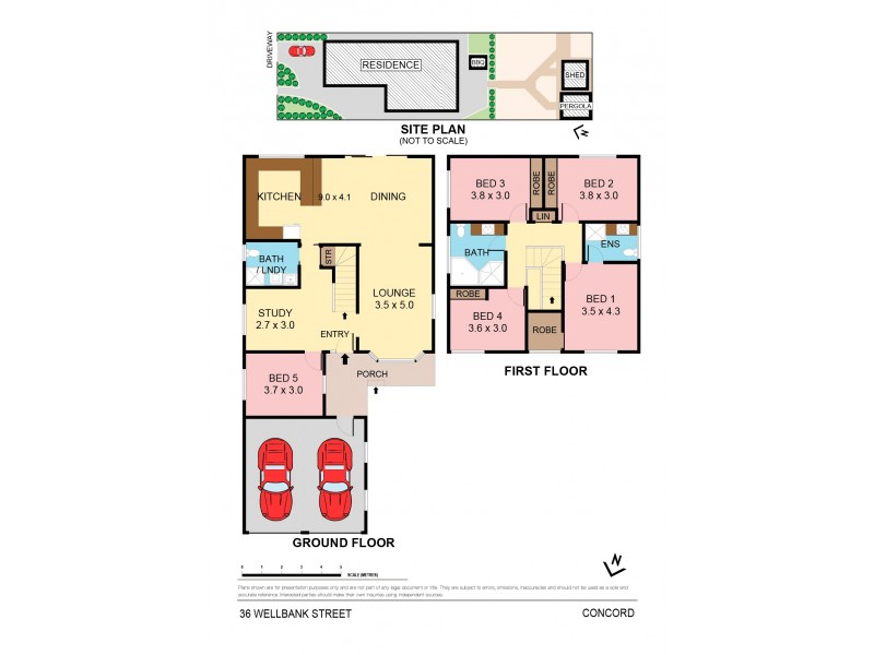 36 Wellbank Street, Concord NSW 2137 Floorplan