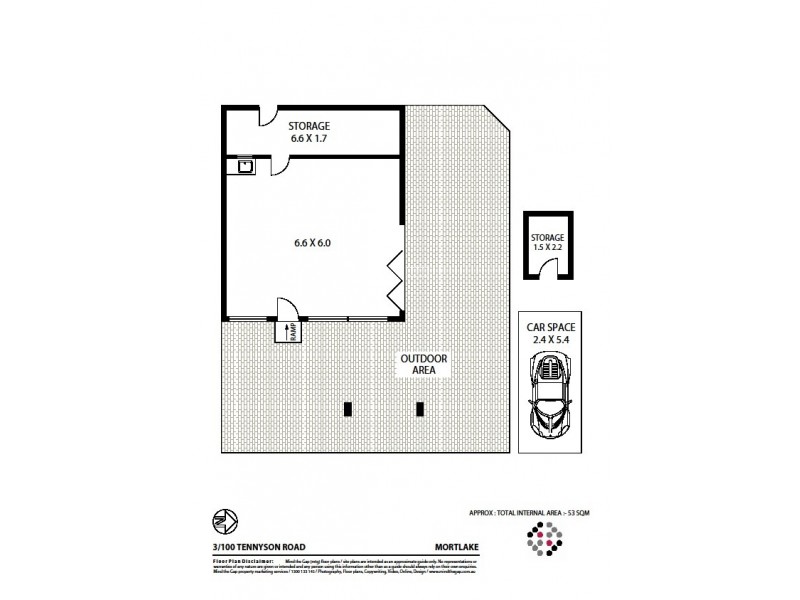 Shop 2 and 3 100 Tennyson Road, Mortlake NSW 2137 Floorplan