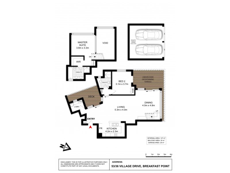 53/36 Village Drive, Breakfast Point NSW 2137 Floorplan
