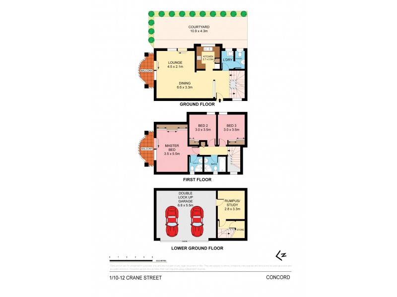 1/10-12 Crane Street, Concord NSW 2137 Floorplan