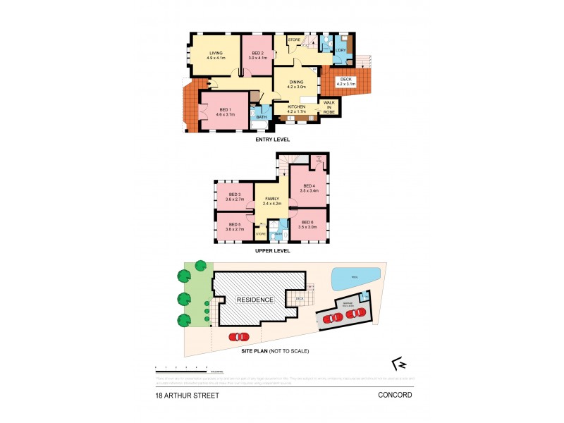 18 Arthur Street, Concord NSW 2137 Floorplan