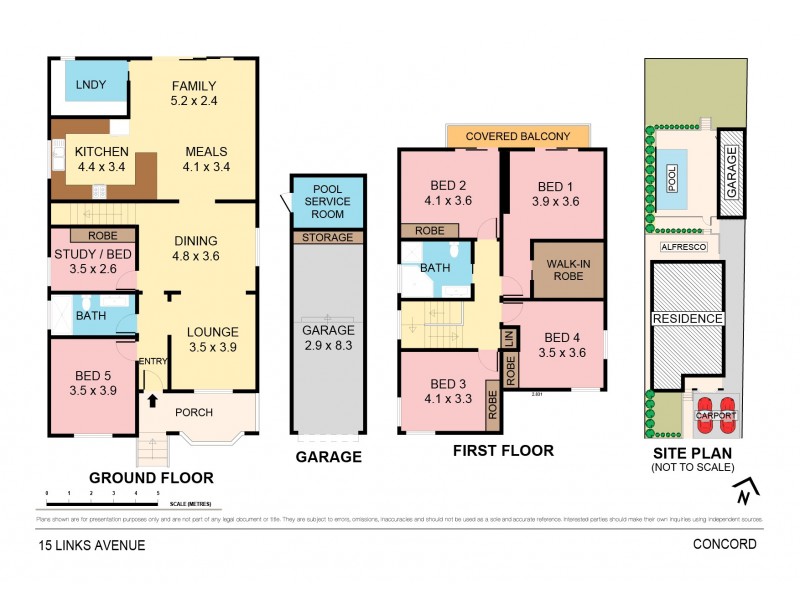 15 Links Avenue, Concord NSW 2137 Floorplan