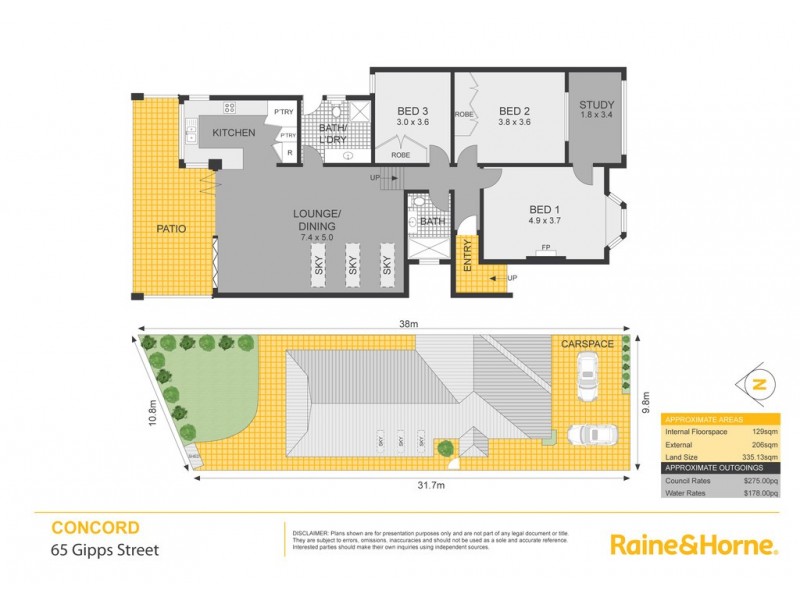 65 Gipps Street, Concord NSW 2137 Floorplan