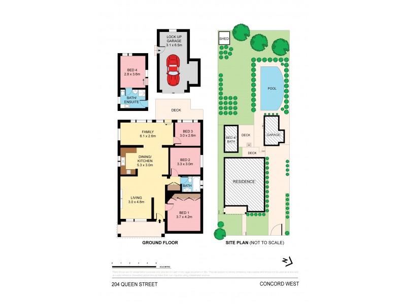 204 Queen Street, Concord West NSW 2138 Floorplan